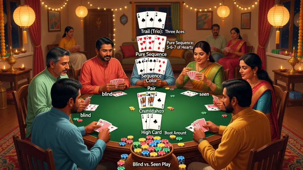 Teen Patti Rules for Beginners: Hand Rankings, Variations, and Winning Betting Strategy