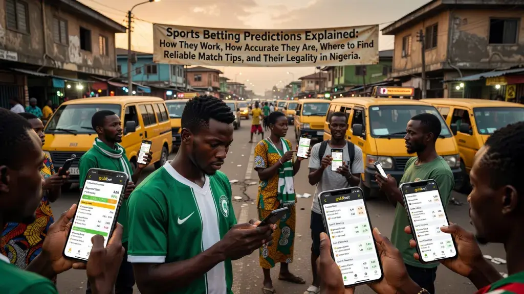 Sports Betting Predictions Explained: How They Work, How Accurate They Are, Where to Find Reliable Match Tips, and Their Legality in Nigeria