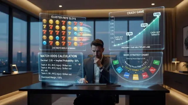 The Complete Guide to Sports Betting and Online Casinos: Match Odds, Predictions, Safe Gaming, Slots, Blackjack, Bankrolls and Crash Games